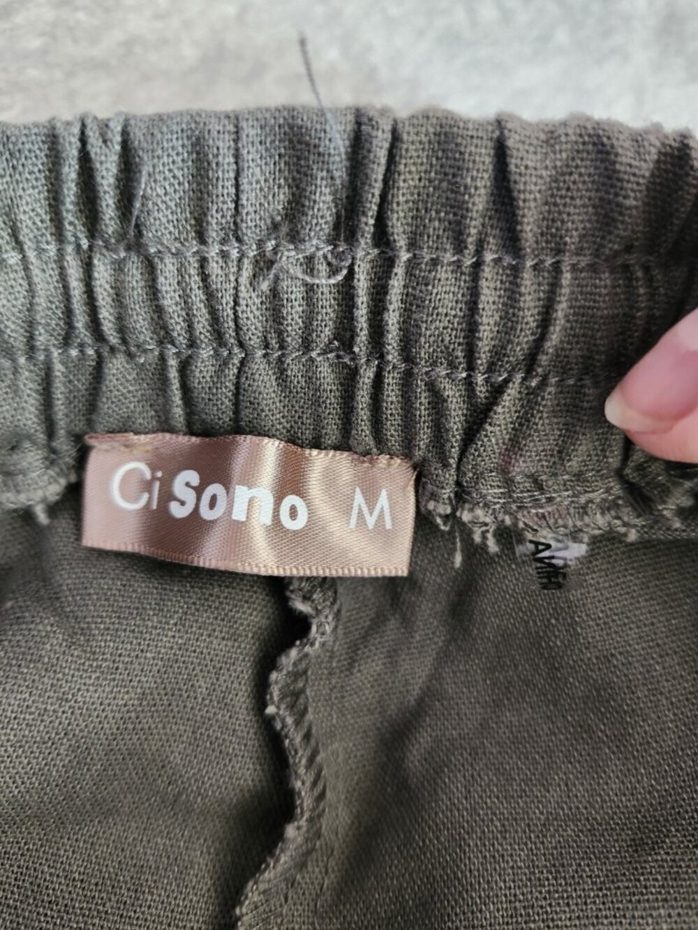 ci sono linen blend pants medium lightweight cooling - Picture 3 of 11
